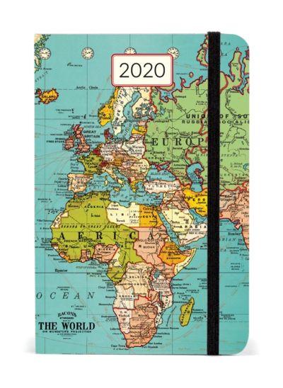 2020 Kalendermärkmik Vintage Maps