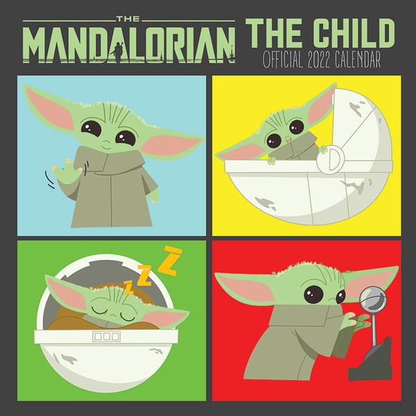 2022 SEINAKALENDER STAR WARS THE MANDALORIAN (THE CHILD), 30 X 30CM
