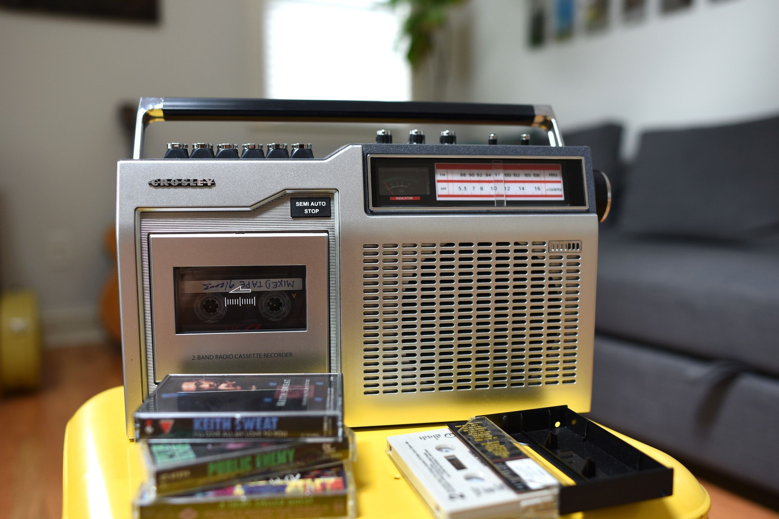 CROSLEY KASSETIMÄNGIJA CT200, SILVER