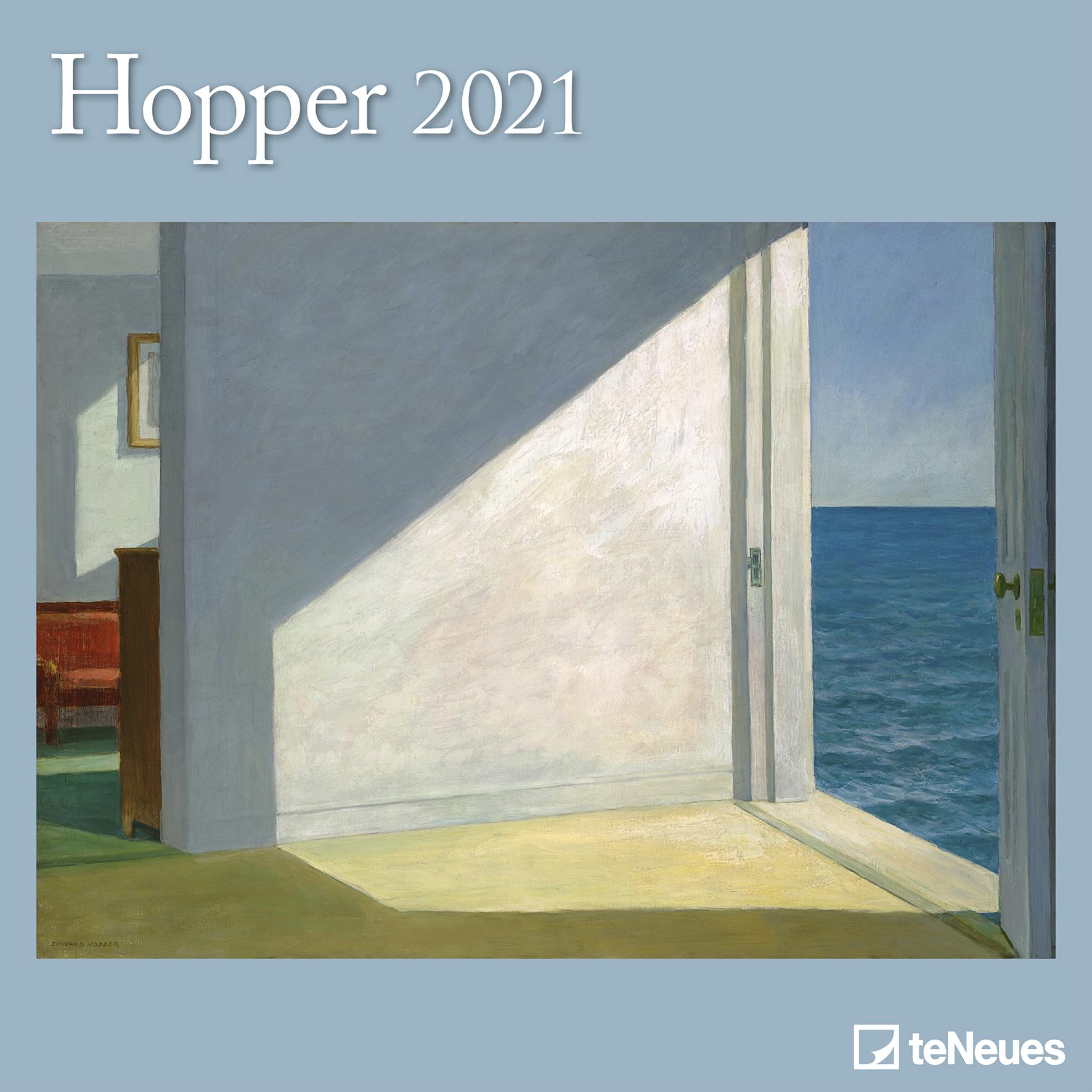 2021 Seinakalender Hopper, 30X30cm
