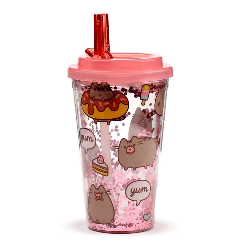 Joogitops Pusheen Foodie, kahekordse seinaga, 500ml