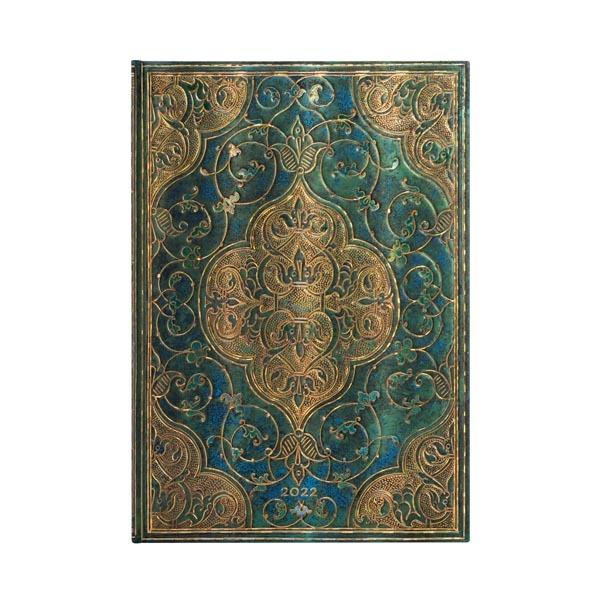 2022 PAPERBLANKS VERTICAL GRANDE TURQUOISE CHRONICLES