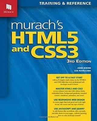 MURACHS HTML5 & CSS3