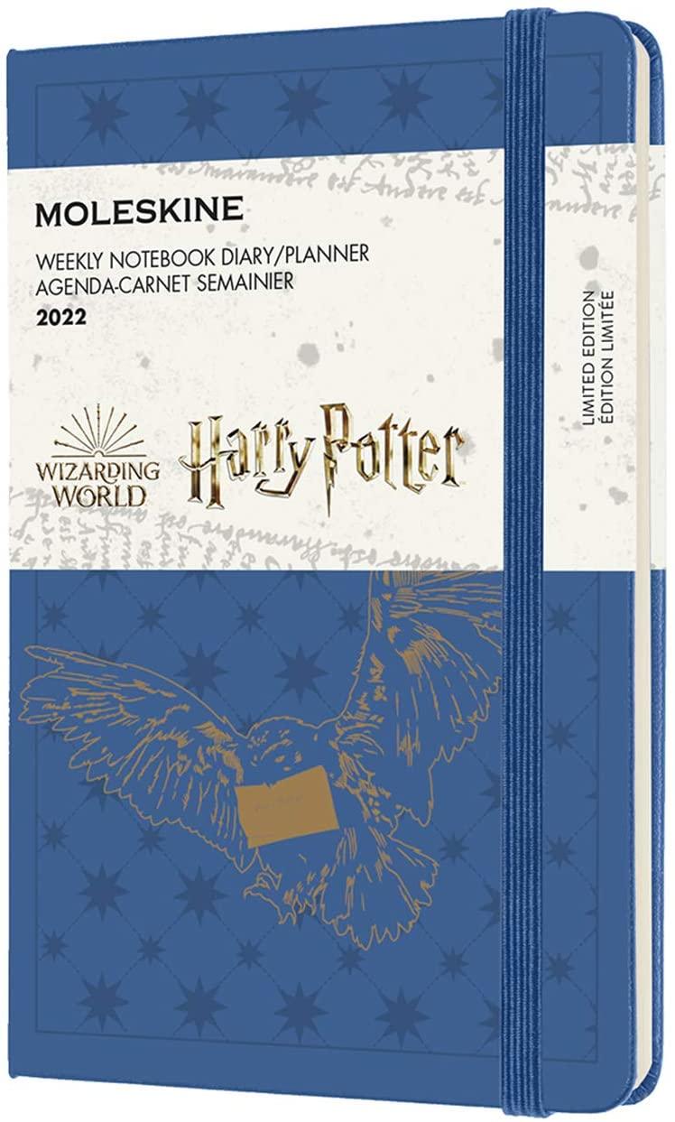 Moleskine 12M (2022) Harry Potter Weekly NotebookpPOCKET, ANTWERP BLUE
