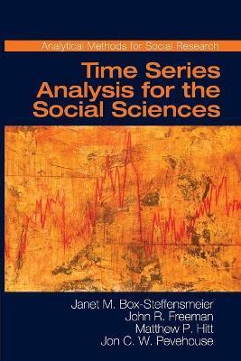 TIME SERIES ANALYSIS FOR THE SOCIAL SCIENCES