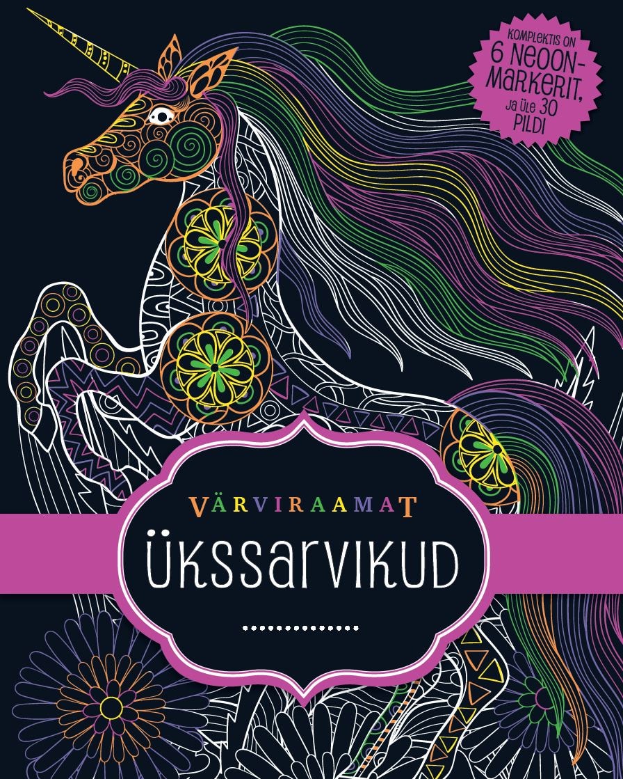 Ükssarvikud. Värviraamat