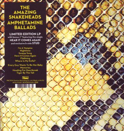 Amazing Snakeheads - Amphetamine Ballads LP+7"