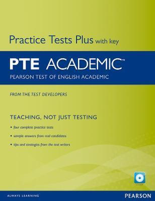 PEARSON TEST OF ENGLISH ACADEMIC PRACTICE TESTS PLUS AND CD-ROM WITH KEY PACK