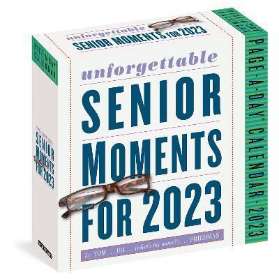 UNFORGETTABLE SENIOR MOMENTS PAGE-A-DAY CALENDAR 2023