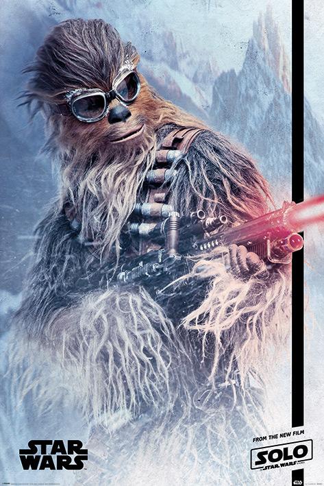 POSTER SOLO: A STAR WARS STORY (CHEWIE BLASTER), MAXI