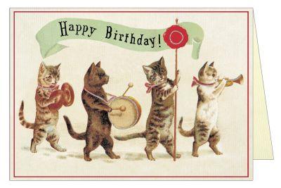 Õnnitluskaart 3 Happy Birthday, Cat