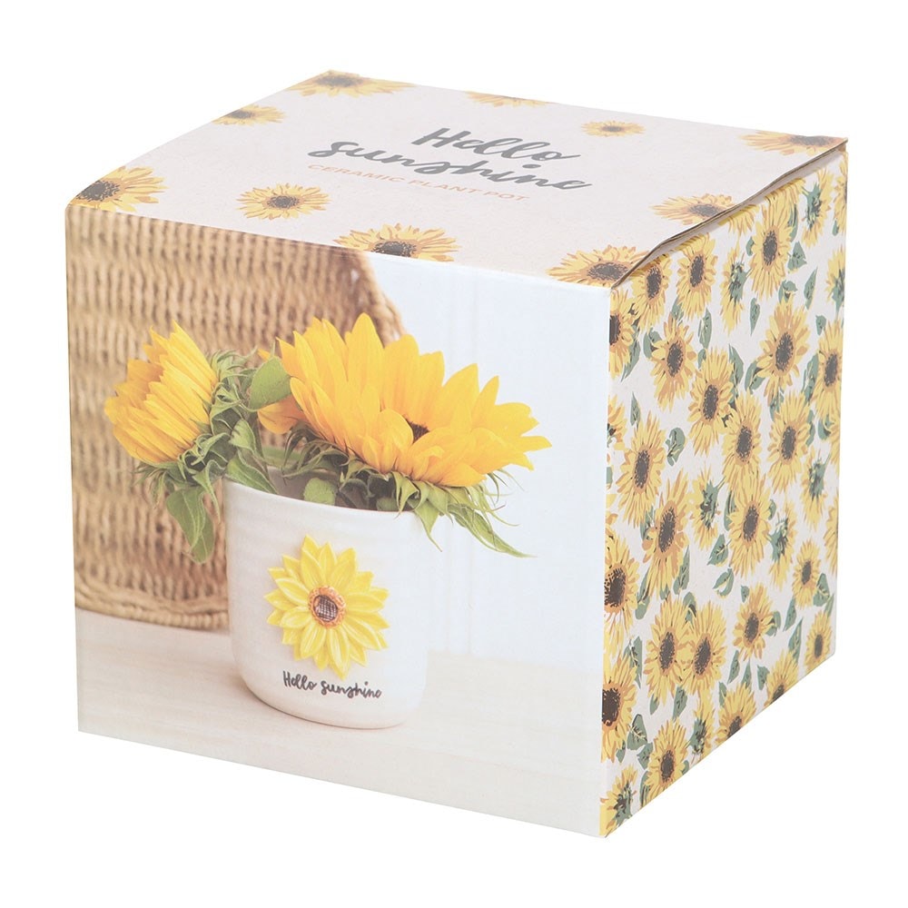 Lillepott Hello Sunshine 3D Sunflower
