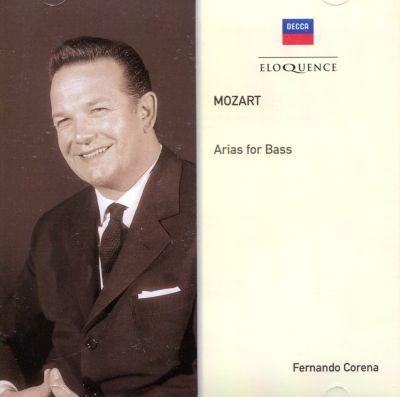 MOZART - ARIAS FOR BASS (FERNANDO CORENA) CD