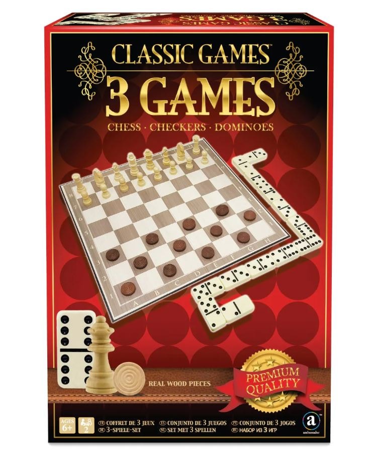 Lauamäng 3 in1 (male, kabe, doomino)