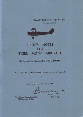 Tiger Moth Pilot's Notes