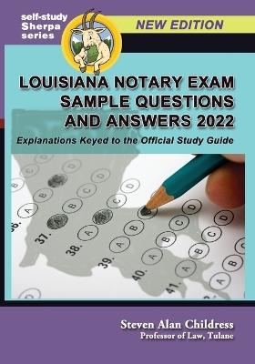 Louisiana Notary Exam Sample Questions and Answers 2022