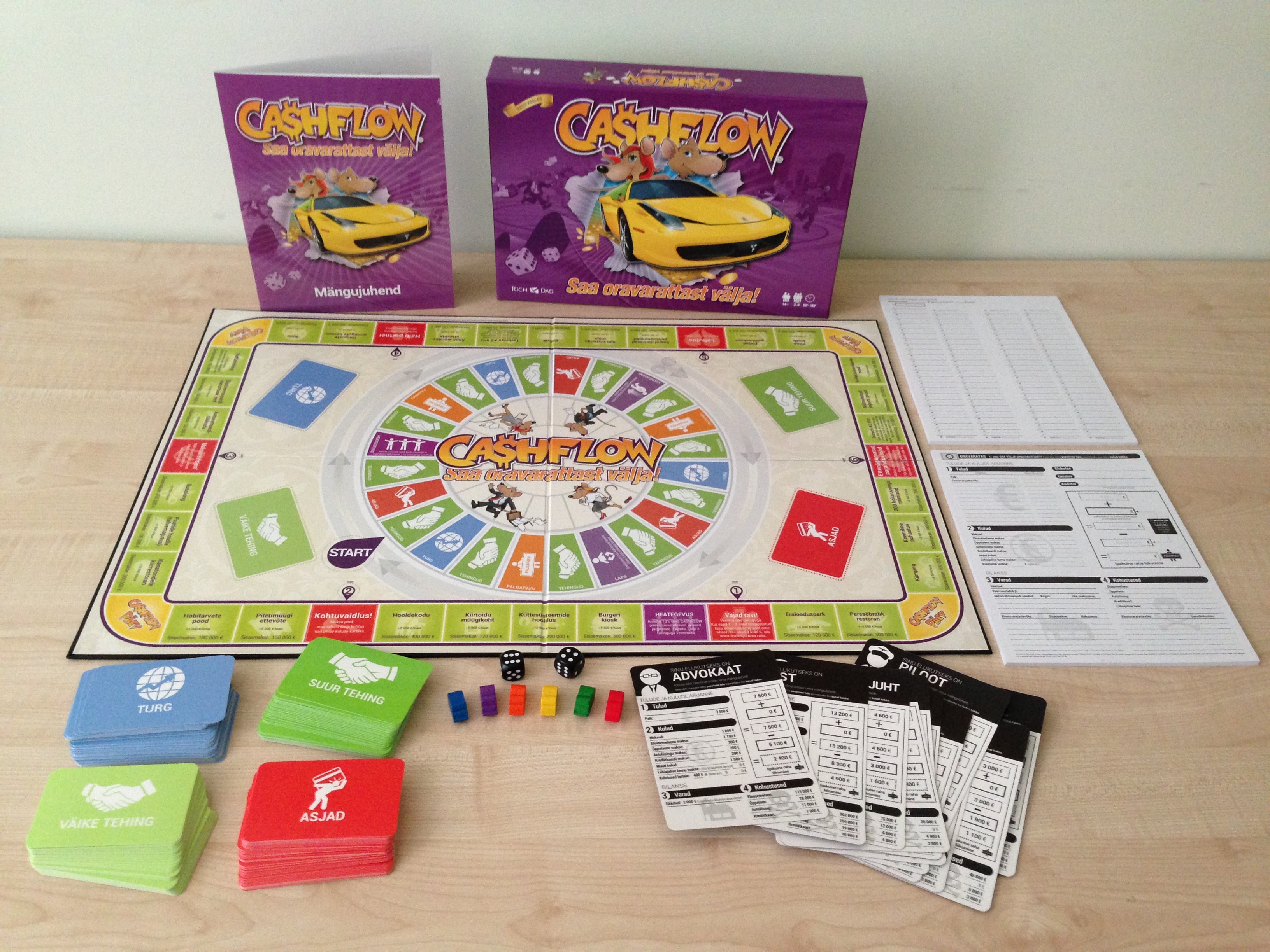 LAUAMÄNG CASHFLOW. SAA ORAVARA