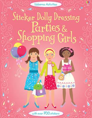 Sticker Dolly Dressing Parties and Shopping Girls