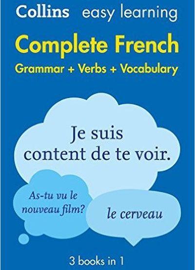 EASY LEARNING COMPLETE FRENCH GRAMMAR,VERBS AND VO