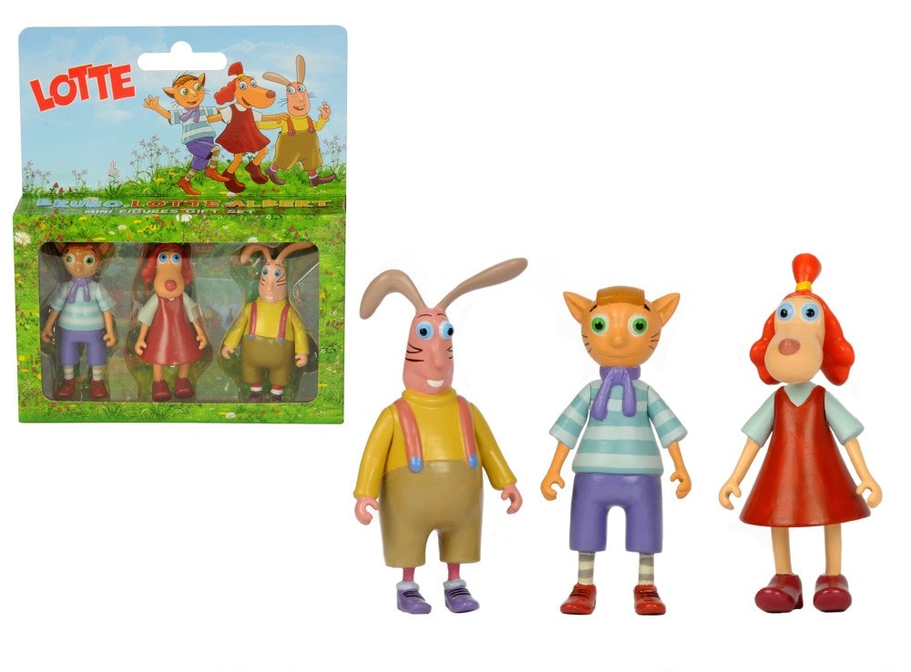 MINIFIGUURID, BRUNO, LOTTE JA ALBERT