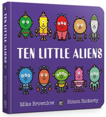 TEN LITTLE ALIENS BOARD BOOK
