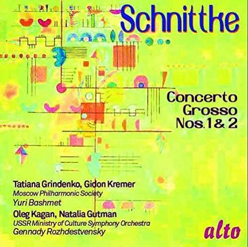 SCHNITTKE - CONCERTO GROSSO 1&2 (GIDON KREMER) CD