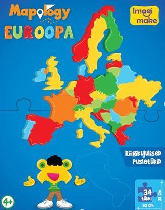 MAPOLOGY EUROOPA RIIGIKUJULISED PUSLETÜKID