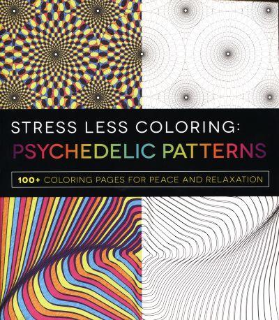 Stress Less Colouring: Psychedelic Patterns