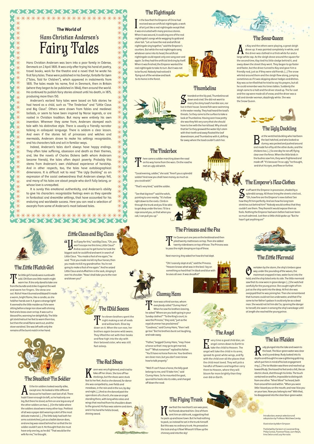 Pusle The World of Hans Christian Andersen's FairyTales, 1000tk