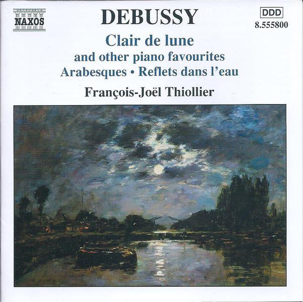 DEBUSSY - CLAIRE DE LUNE / PIANO FAVO (FJ THIOLLIER) CD