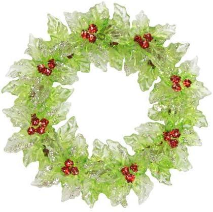 Kuuseehe Acrylic Holly Wreath