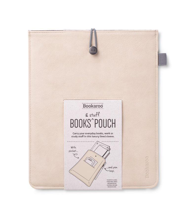 Raamatukott Bookaroo Books&Stuff Pouch, cream
