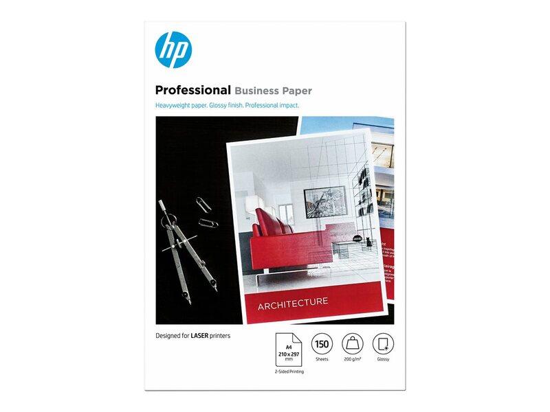 PABER HP 7MV83A PROFESSIONAL BUSINESS PAPER GLOSSY LASER A4/150LEHTE 200GR/M2 2-SIDED