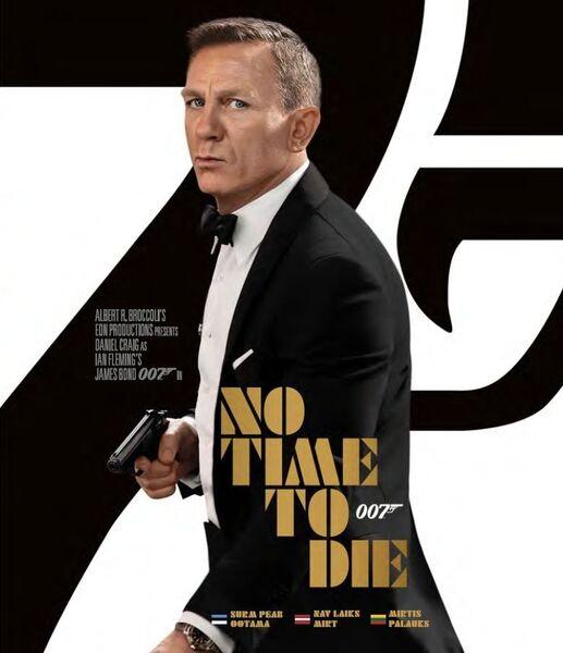 007: SURM PEAB OOTAMA / NO TIME TO DIE (2021) BLU-RAY