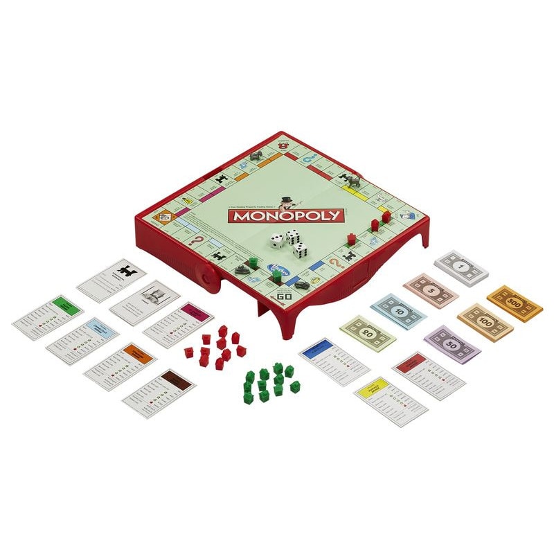 Reisimäng MONOPOLY Grab&Go (inglisekeelne)