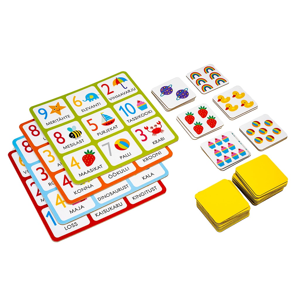 Minu sõbrad numbrid - raamat ja mäng