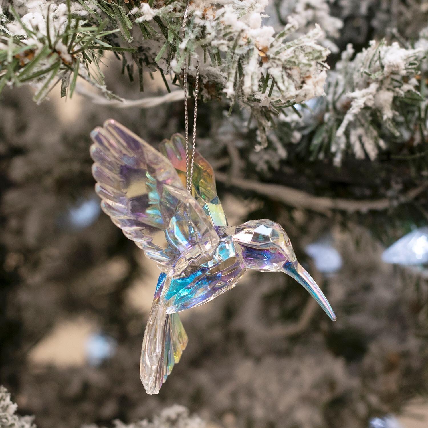 Rippuv kaunistus Acrylic Hummingbird, Rainbow