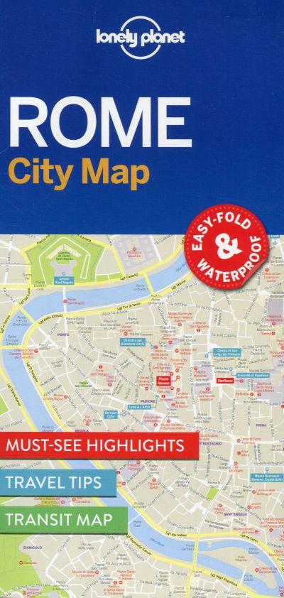 Lonely Planet: City Map Rome