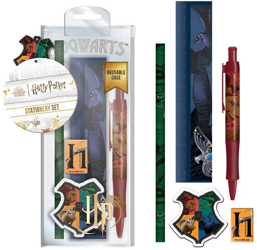 Kirjatarvete komplekt Harry Potter (Intricate Houses), 5-osaline