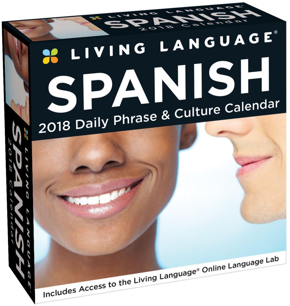 2018 Day-To-Day Calendar: Spanish