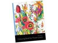 COLOURING BOOK FOR FLOWER LOVERS