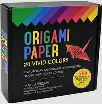 Origami meisterdamise komplekt 20 Vivid Colors, 500 lehte