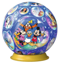 Ravensburger 3D puslepall Disney tegelased