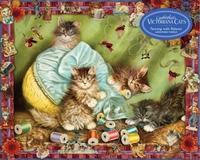 Pusle Cynthia Hart's Victoriana Cats: Sewing with Kittens, 1000tk