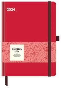 2024 kalendermärkmik CoolDiary: Crimson, A5