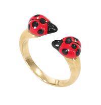 Nach sõrmus FaceToFace, Ladybug, 18k kullatud
