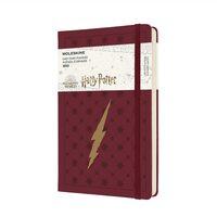 MOLESKINE 12M (2022) HARRY POTTER DAILY DIARY LARGE, BORDEAUX RED