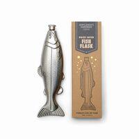 Gentlemen's Hardware lapikpudel Prize Catch Fish Flask, 130ml