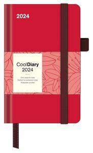 2024 kalendermärkmik CoolDiary: Crimson, 9x14cm