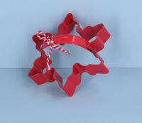 PIPARKOOGIVORM RED SNOWFLAKE, 11CM